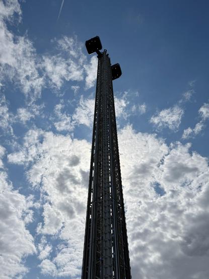 Two of the cabins at the top.