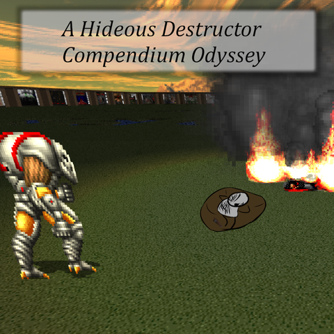 Stream Thumbnail: A Hideous Destructor Compendium Odyssey
Jester lays unconscious in a crater dead, reminiscent of DBZ