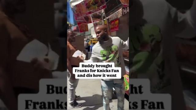 Only way to treat NY knicks fans 🤣🤣🤣🤣 #knicks #celtics #fans #fyp #nba