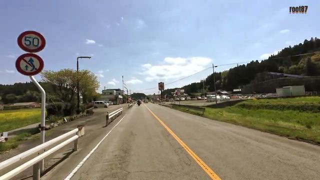 ツーリング 熊本県阿蘇郡小国町宮原付近 [オリジナル]