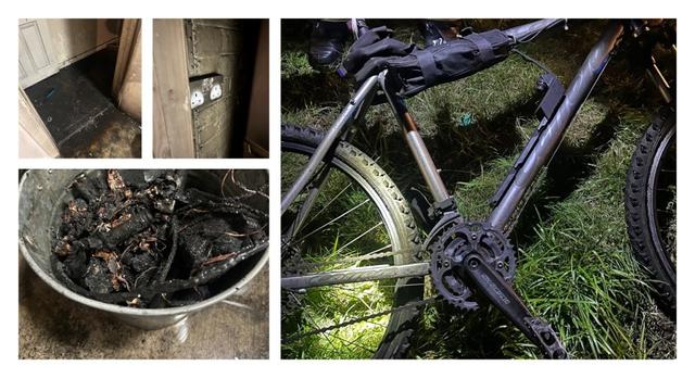 Port Tennant eBike fire