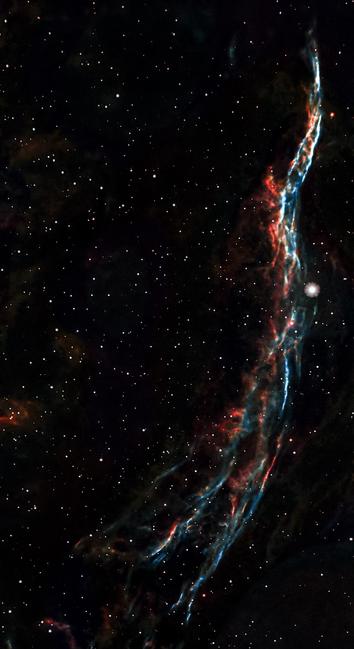 A vibrant cosmic scene featuring a nebula illuminated by numerous stars set against a dark background. The image highlights swirling colors in shades of blue and red, capturing the beauty of deep space.

Żywa kosmiczna scena z mgławicą oświetloną przez liczne gwiazdy na ciemnym tle. Obraz podkreśla wirujące kolory w odcieniach niebieskiego i czerwonego, oddając piękno głębokiej przestrzeni.