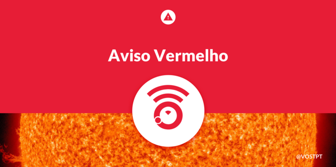Aviso Vermelho devido a Tempo Quente