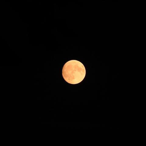 gelber Vollmond