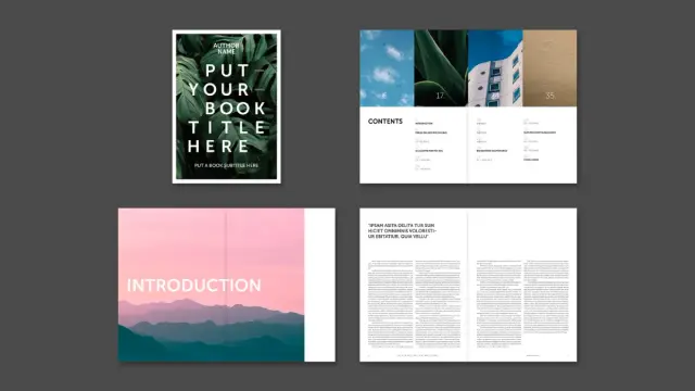 Download an Adobe InDesign Book Template by Tom Sarraipo in A4 and US Letter.