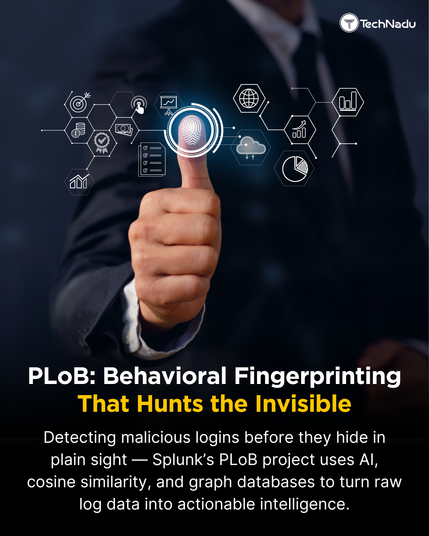 Splunk’s new PLoB framework uses AI to detect malicious logins by fingerprinting post-logon behavior.