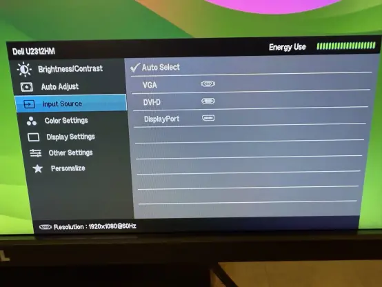Monitor Dell U2312HM