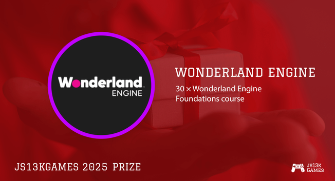 js13kGames 2025 prize: Wonderland Engine