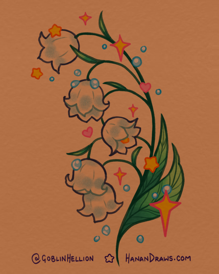 The same, but an approximation of what it might look like on a different skin tone!