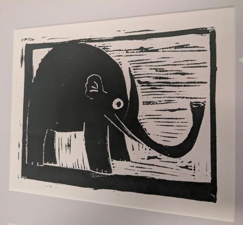 Der Elefant aus dem ersten Bild