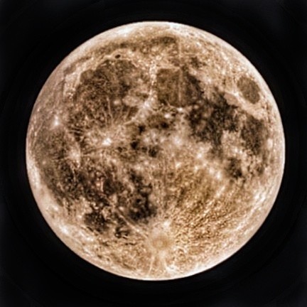 Der August-Vollmond von heute Abend.