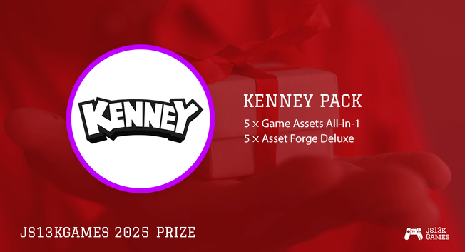 js13kGames 2025 prize: Kenney Pack