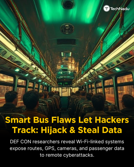 Smart Bus Travellers May Have Their Data Stolen, Routes Changed and Onboard Camera Accessed Due to Wi-Fi Security Gaps