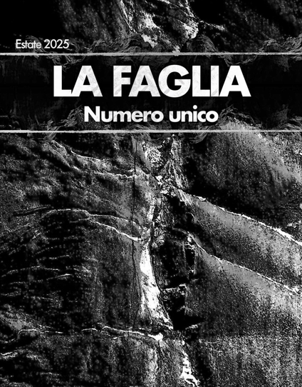 CopertIna del numero unico "LA FAGLIA" redatto dall'omonimo circolo anarchico.