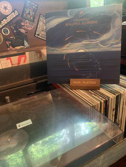 Tor Lundvall on the turntable
