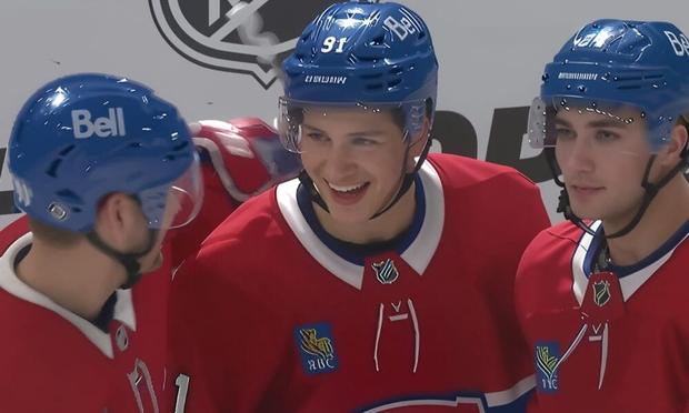 montreal canadiens prospect oliver kapanen via screenshot