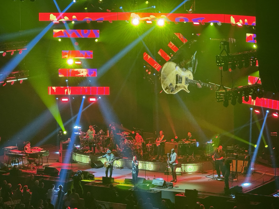 Santana Band auf der Bühne