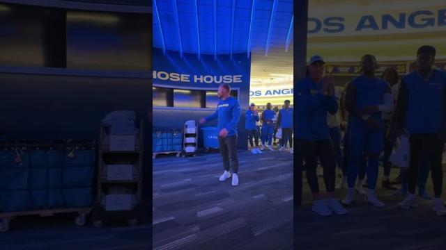 VICTORY SPEECH 🗣️ #rams #shorts #nfl