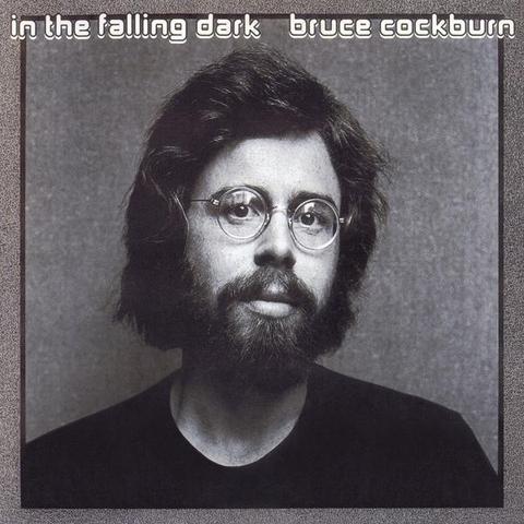 Album cover art for "In The Falling Dark" by Bruce Cockburn