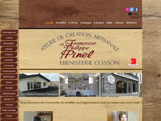 Ebénisterie Meubles Cosson - Françoise et Philippe Pinel à #CournondAuvergne (#PuyDeDôme) Françoise et Philippe Pinel travaillent à la demande en ébénisterie, agencement et fabrication de mobili...
Suite 👉 https://artisansdupatrimoine.fr/professionnel/3562/meubles-cosson-francoise-et-philippe-pinel-cournon-dauvergne
#Artisan #Restauration #Patrimoine