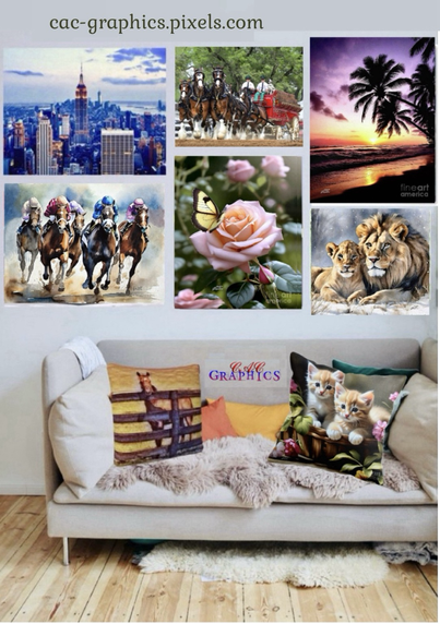 Dorm essentials- posters, pillows & more!