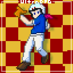 Pixel art of Speed/Gō Mifune from Speed Racer