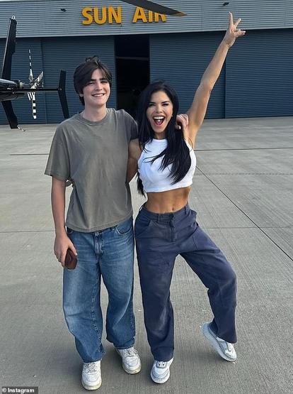 Jeff Bezos' stepson will be college classmates with Kai Trump, a proud Lauren Sanchez has revealed