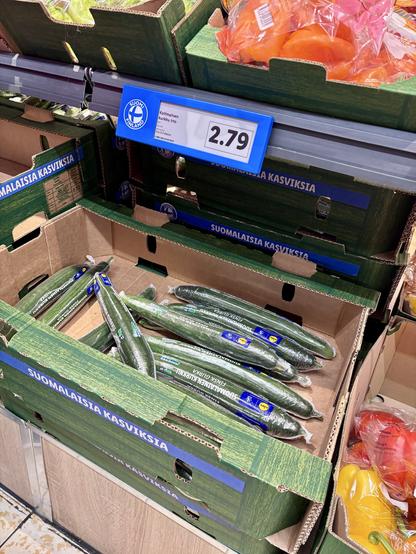 kurkkuja tuiran lidlissä