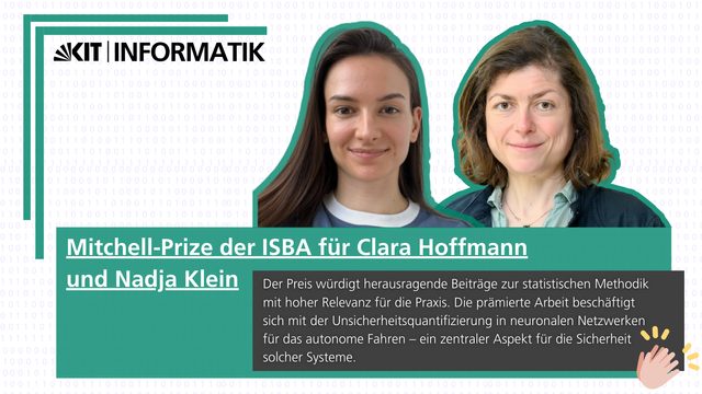 Portrait von Clara Hoffmann und Nadja Klein