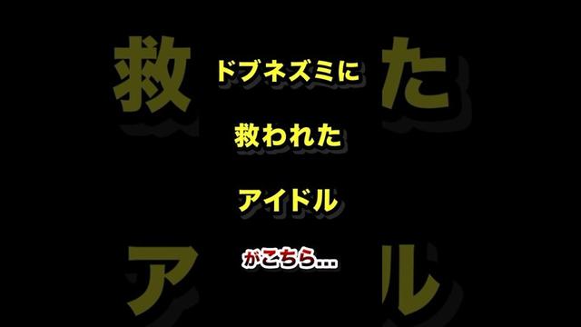 ドブネズミに救われたアイドル「重盛さと美」 #重盛さと美 #芸能人 #雑学