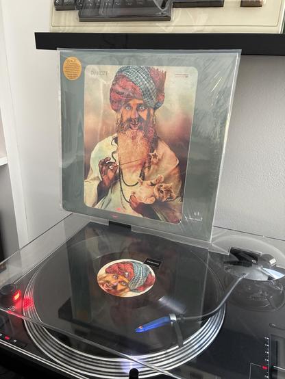 DJ Koze's album "Reincarnations Part 2" playing on my record player.