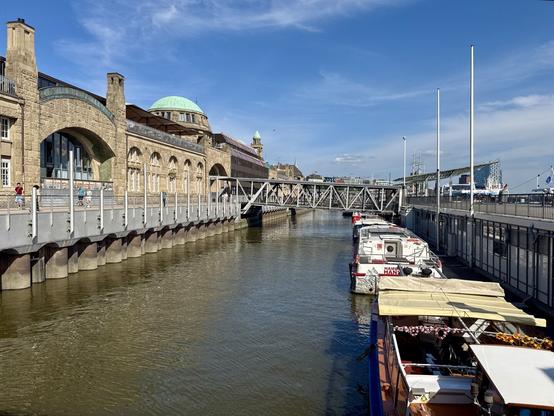 The so-called Landungsbrücken.