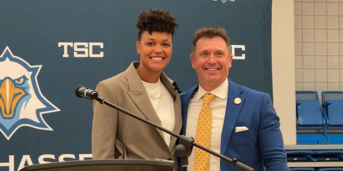 TSC introduces Chelsea Waters as women’s basketball coach