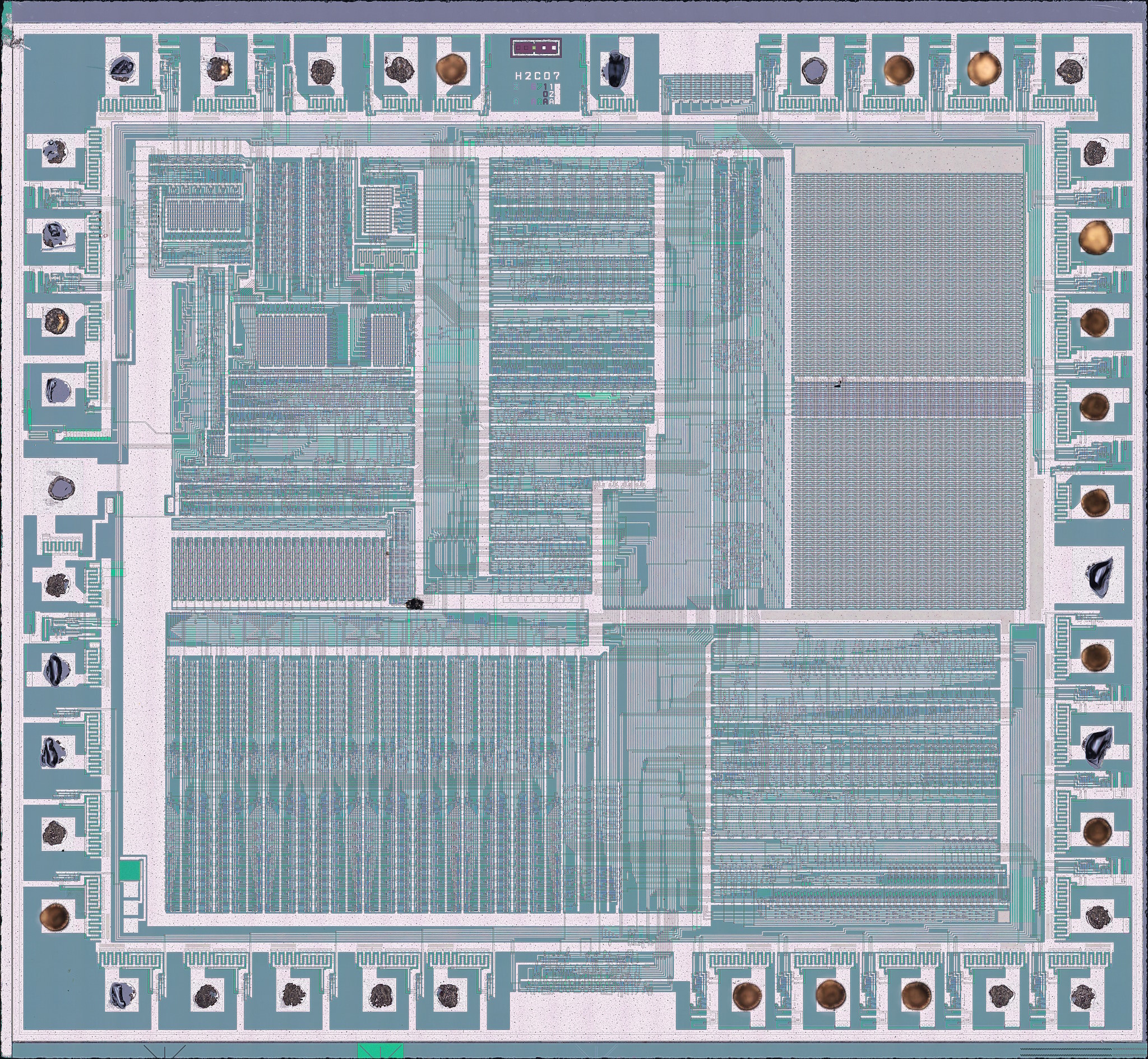 Die overview shot