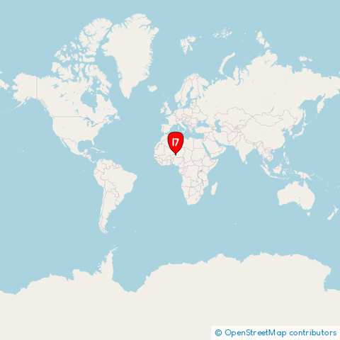 Visual representation of the location in this toot