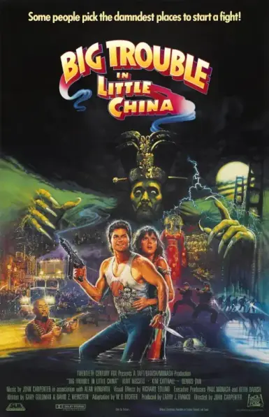 Poster for 'Big Trouble in Little China'