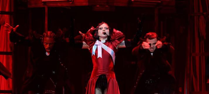 Lady Gaga, en concierto con su 'MAYHEM Ball Tour' en California, 28 de julio de 2025. / Kevin Mazur