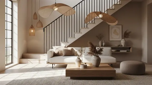 Japandi Style isva harmonious fusion of Japanese and Scandinavian interior design.