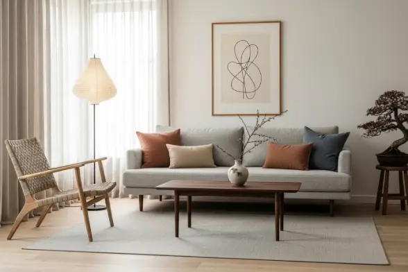 Japandi Style Living Room