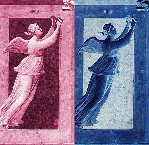 Montaje a partir de la Esperanza de Giotto.