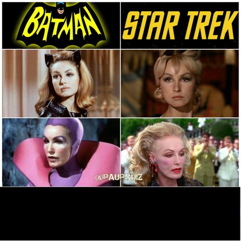 Happy birthday Julie Newmar actress Eleen Star Trek Fridays Child batman Catwoman