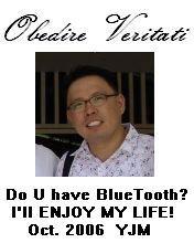 Photo of a (presumably) developer. With the caption: "Do U have BlueTooth? I'll ENJOY MY LIFE!"