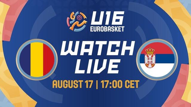 Group Phase | Romania v Serbia | Full Basketball Game | FIBA U16 Women's EuroBasket 2025