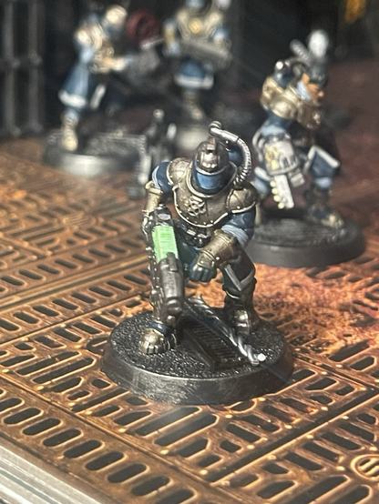 Gunner with plasma gun