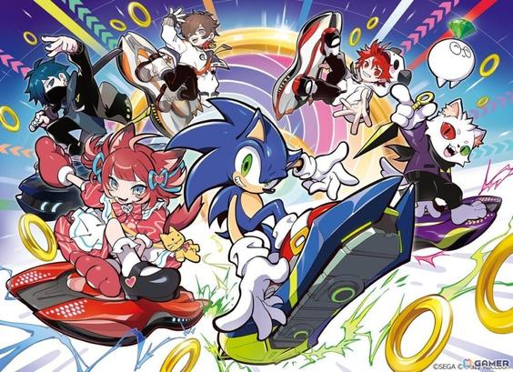 「ソニックレーシング クロスワールド」とプロゲーミングチーム「Crazy Raccoon」のコラボが決定！書き下ろし楽曲やステッカーがゲーム内に登場の画像