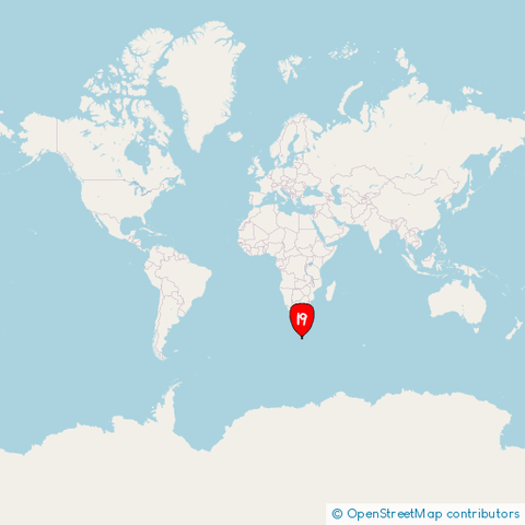 Visual representation of the location in this toot