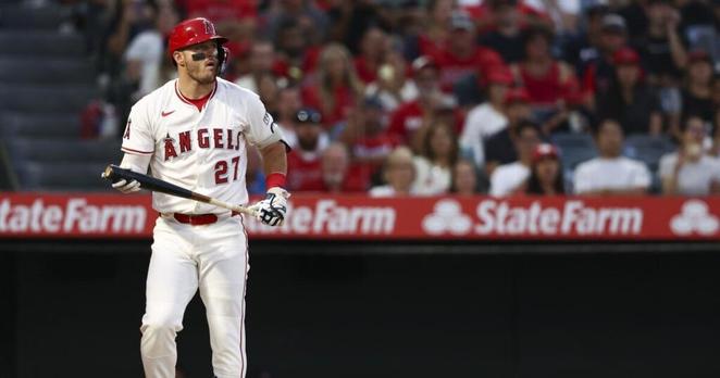 Angels can't hold back Gavin Lux and triple-hitting Reds in loss
