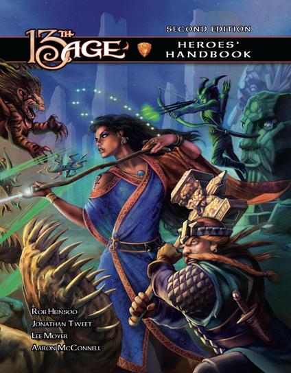 13th Age Heroes‘ Handbook Cover