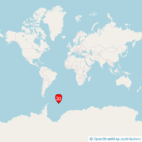 Visual representation of the location in this toot