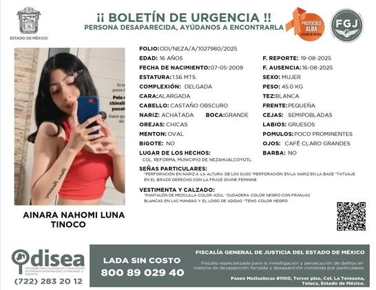 ainara nahomi luna tinoco